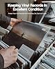 KMKOII 12 Inch Vinyl Record Sleeves Outer,25 x Record Sleeves 12 Inch | 3 Mils Thick | Crystal Clear High-Density Polypropylene Plastic Vinyl Protective Album Cover for Single Double LPs #3