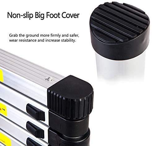 GOBBLER Store GOBBLER 6.2m Telescopic Aluminium Ladder - Image 5