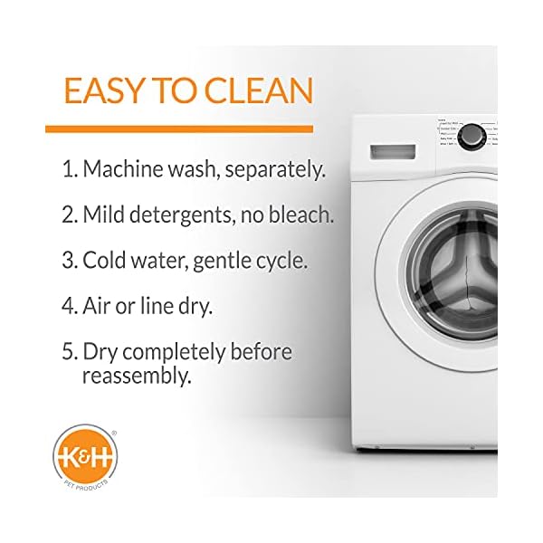 KH-Pet-Products-Lazy-Cup-Machine-Washable-Pet-Bed-For-Cats-or-Dogs-Large-20-Inches Large Pet Beds - Comfortable and Spacious Beds for Your Furry Friend.