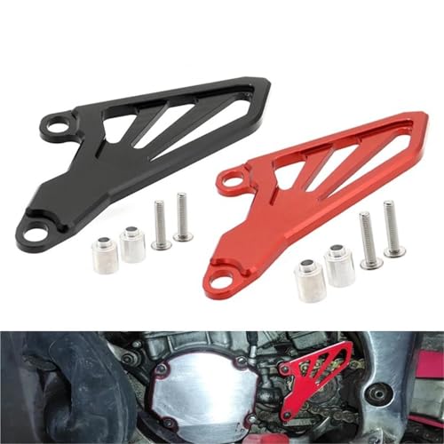 Cubierta de Protección de Piñón de Aluminio Rojo para Moto Honda CR250R 02-07 2