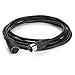Tisino 10FT/3m MIDI Extension Cable, 5 Pin DIN Male to Female MIDI/at Adapter Converter Cable Audio Cable