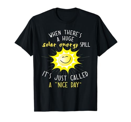 Renewable Energy Solar Power T-Shirt