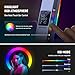 NEEWER RGB2 LED Tube Light Stick with Metal Barndoor, Handle, Touch Bar/APP/2.4G Control, Rechargeable Magnetic Handheld RGB Video Light, 2500K-10000K CRI98+ Dimmable Photography Lighting, 18 Scenes