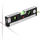 Laser Level, 2-in-1 Laser Level with 100Ft Point & 30Ft Line for Picture Hanging cabinets Tile Walls, Magnetic Laser Level Line Tool for Construction, Laser Level with home renovation