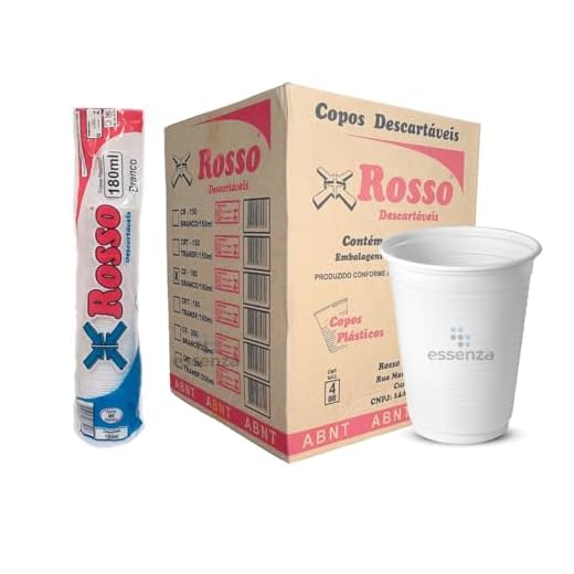 Copos Plásticos Descartáveis 180ml