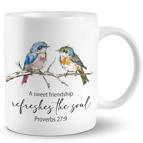 Mug de cerámica con versículo bíblico y diseño religioso miniatura 1