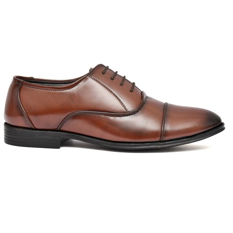 Image of HEALTH FIT Men's Super Soft Ortho Comfortable with Soft Sole Ultra-Lightweight for Gents Luxury Formal Shoes 1263