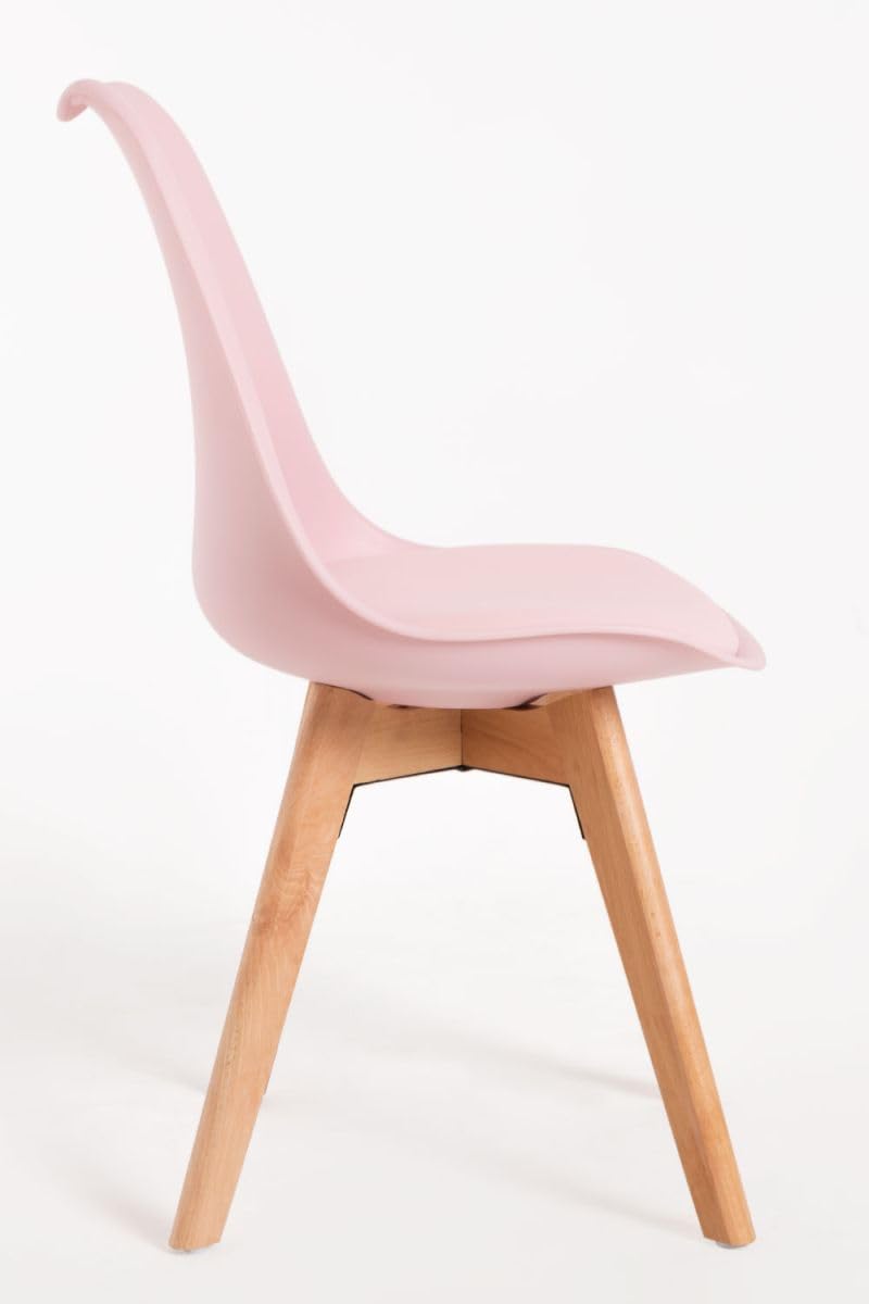 Regalos Miguel - Packs Sillas Comedor - Pack 4 Sillas Synk Basic - Rosa