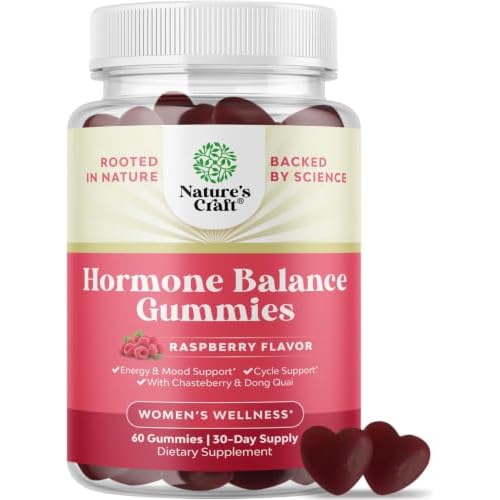 Hormone Balance for Women Gummies of All Ages – Menopause Gummies – 60 Ct
