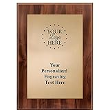 Crown Awards Custom Logo Wood Plaque Award, 7