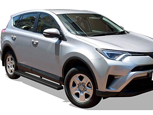 Barras laterales HD Ridez 6" negras para Toyota Rav4 2016-18 miniatura 6