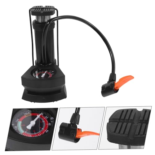Bomba de bicicleta portátil de alta presión y aluminio resistente 3