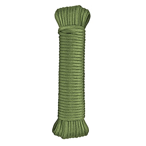SecureLine NPC5503250G-6W 5/32-Inch X 50-Feet Nylon Military Grade 550 Paracord, Green