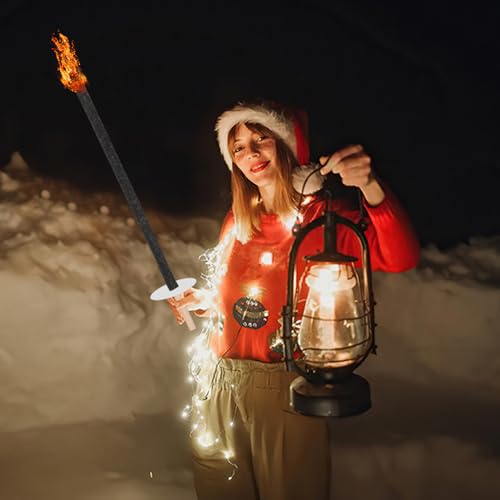 Gimisgu 50x Fackeln, 72cm Fackel, Brenndauer 90-100 Minuten, mit Tropfschale, geeignet für Wanderungen, Lagerfeuerparty, Outdoor-Aktivitäten, Kinderfackeln, Gartenfackeln, Outdoor-Dekoration