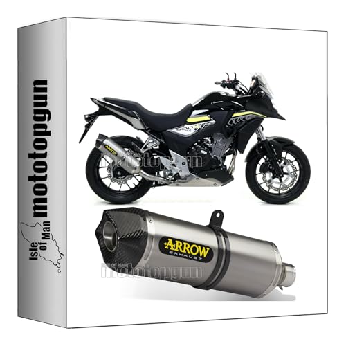 Ligne Arrow 71859AK carbone et alu pour Honda CB 500X finition carby