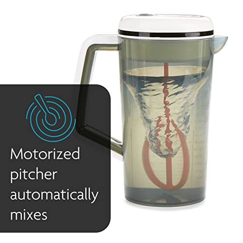 Baby Brezza One Step Motorized Baby Formula Mixer Pitcher – No Air Bubble Electric Mixing For Infant Formula Powder For Baby Bottles - Large Capacity, Mix 28Oz Of Formula - Portable For Travel #TOP1