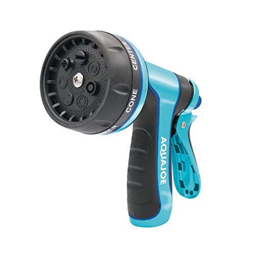 Aqua Joe Ajhn104 Indestructible Series Heavy-Duty Metal Trigger Nozzle, Multi-Function, 7-Spray Patterns #TOP2