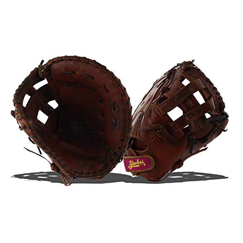 Shoeless Joe Ballgloves Fast Pitch Brown First Base Glove, Right Hand, 12 1/2-Inch #TOP2