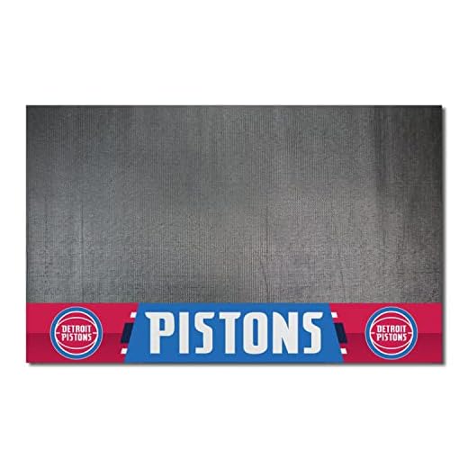 FANMATS 14203 NBA Detroit Pistons Grill Mat
