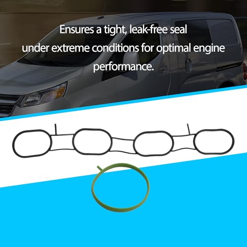 Image of MS97038 Intake Manifold Gasket Set Compatible with 2013-2020 Nissan NV200, 2009-2014 Cube, 2007-2012 Sentra, 2007-2012 Versa, 2015-2018 Chevy City Express Replace 037-6179, 13220700, 220521