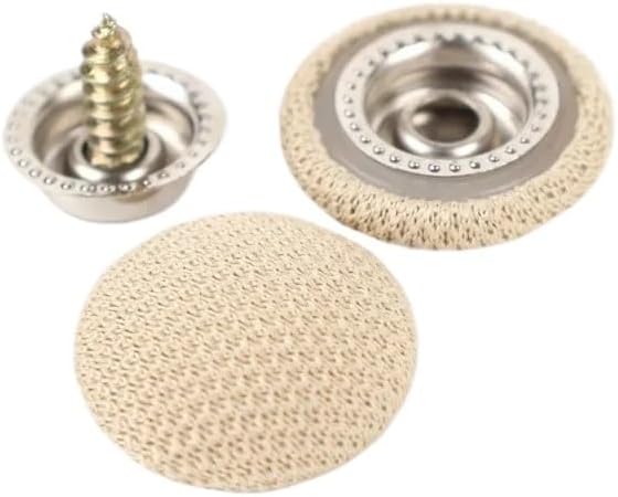 Easy Repair 30/60Pcs Car Interior Roof Buckles Headliner Ceiling Cloth Fixing Screw Care Fabric Buckle Rivets Retainer Cap Repair Automotive Say Goodbye to Detachment(60pcs-Black)