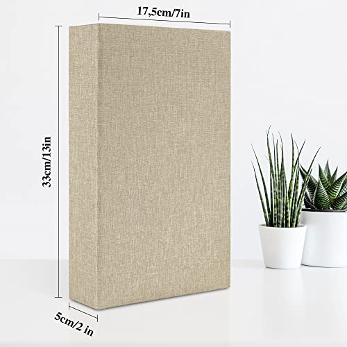 Vienrose Fotoalbum, traditionell, 10 x 15 cm, 300 Hüllen, Leineneinband, großes Format, für Familie, Baby, Hochzeit – Bild 3