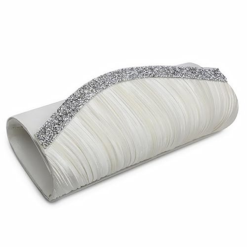 Image of Dasein Women's Rhinestone Evening Clutch Purse, Formal Bag