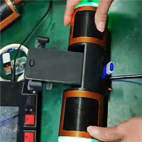 Parlante para manillar de motocicleta con audio FM miniatura 4