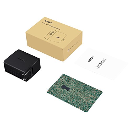 AUKEY USB Wall Charger, Ultra Compact Dual Port 24W 4.8A Output & Foldable Plug, Compatible with iPhone 12 Pro Max/11 Pro Max/XS/XR, iPad Pro/Air 2 / Mini 4, Kindle Fire and More - Thumbnail 6