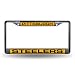 NFL Pittsburgh Steelers Laser License Plate Frame, Black