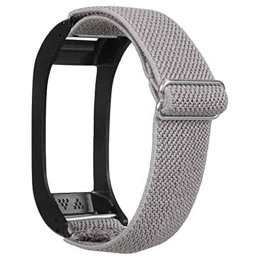 Shieranlee Kompatibel med vivosmart hr rem, mjuk nylonrem kompatibel med Garmin vivosmart hr/hr+ Plus, Approach X40 ersättningsband