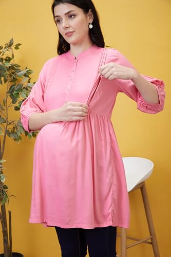 Image of AV2 Women's Cotton Regular Fit Maternity Maternity Wear