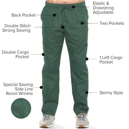Conjunto de uniforme m dico Dagacci para homens e mulheres, conjunto de uniforme m dico e cal a, Hun