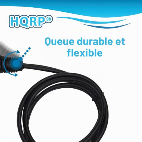 HQRP Mini connecteur TA4F à 1/4 angle droite/Câble d'instrument Line-6 Relay G50, G55, G90 Système de guitare numérique sans fil TBP12 Transmetteur 98-033-0003 – vue 5