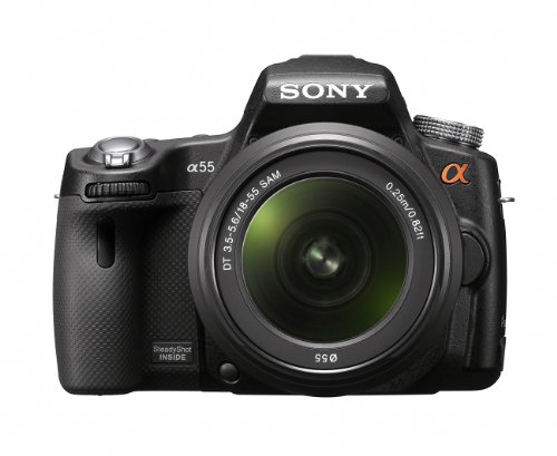 Sony SLT-A55VL Kit Reflex Simple 16 Mpix Objectif 18-55 mm