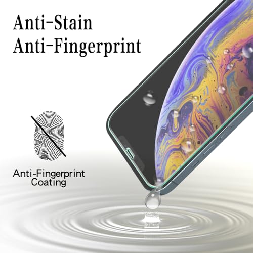 Image of MAYtobe 2 Pack Screen Protector for Apple iPhone 12 Pro Max Tempered Glass