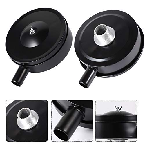 VILLCASE 2Pcs Filtro de Silenciador de Compressor de Ar Filtro de Ar de Metal Silenciador Filtro de