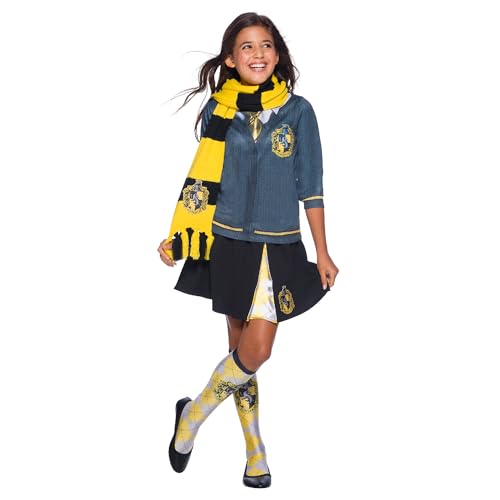Ya en mundofriki.es: Rubies Harry Potter Hufflepuff Bufanda de Lujo, Accesorio de Disfraz para Adultos y niños, Talla única