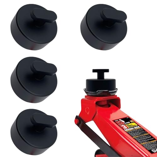 Image of 4PCS Lifting Jack Pad for Chevy Corvette C5 C6 C7 Puck Jack Point Billet Upgraded Aluminum Lift Point Adapter