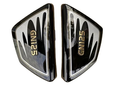 Caches latéraux moto robustes pour GN125 protection optimale du moteur