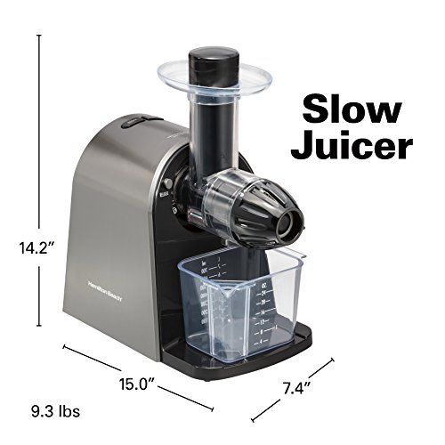 Hamilton Beach Cold Press Juicer thumbnail 3