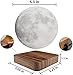 RUIXINDA Levitating Moon Lamp, Magnetic Floating Moon Lamp Spinning Luna Night Light with 3 Color Modes, for Home Office Desk Decor, Bedroom Unique Lamps, Cool Tech Gadgets Gift for Women Kids