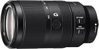 Sony E 70-350mm f/4.5-6.3 G OSS | APS-C, Super-Telezoom-Objektiv (SEL70350G) & ALC-F 62 S Schutzkappe, 35038372, Schwarz, 62 mm – Ansicht 2
