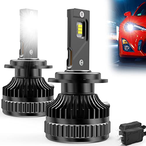 Vland D2S/D2R/D4S Full Led Headlight Bulbs Ballasts Conversion Kit Headlights Lamps Replacement Compatible With D2S 12V 35W 6000K 8000Lm, 2 Set #TOP7