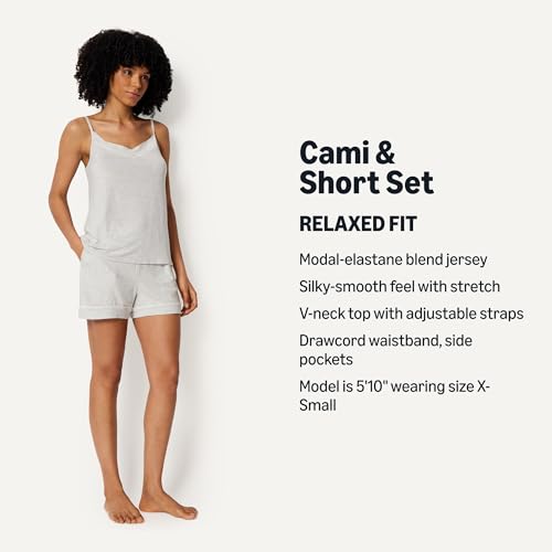 Image of Amazon Essentials Women's Modal-Blend Pajama Set, Camisole with Shorts