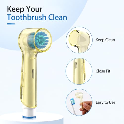 Image of HANNEA 4PCS Toothbrush Covers for iO Replacement Electric Heads