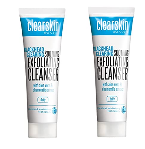 Clearskin Blackhead detergente esfoliante lenitivo con estratto di aloe e camomilla, 2 x 125 ml