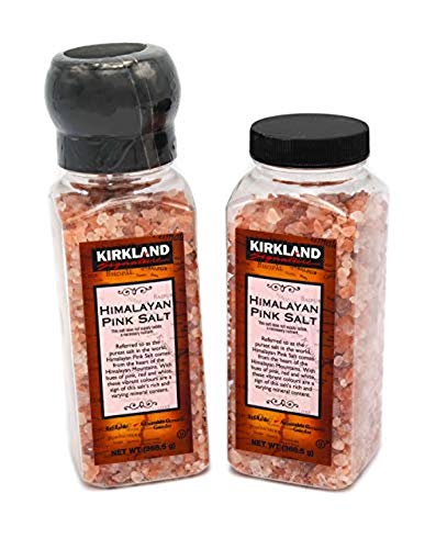 Kirkland Signature Himalayan Pink Salt Spice Adjustable Grinder + Refill 737g