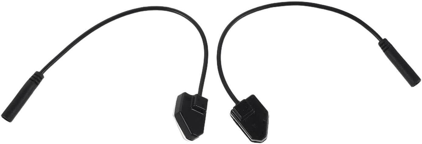 Hemobllo Blind Spot Sensor Light Pair 5v Yellow for Car Mirror – Automotive Radar Warning Indicator for Suvs, Trucks, and Cars, Blind Spot Monitoring Assistant for Safer Lane Changes
