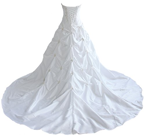 FairOnly Liebsten TAFT Hochzeits Brautkleid X58 – Bild 4